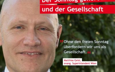 Allianz für den freien Sonntag – jetzt unterschreiben!