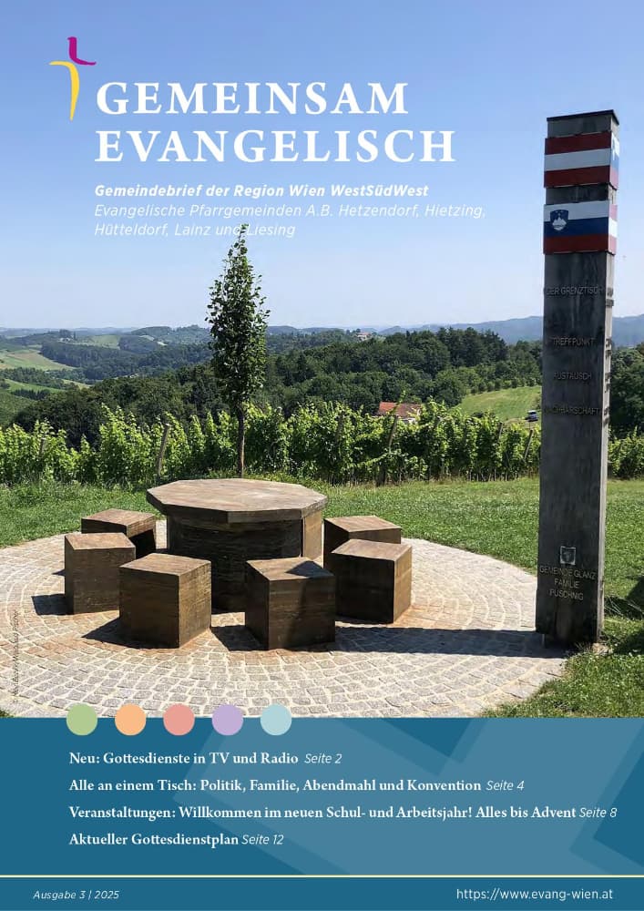 WSW-Gemeindezeitung der Evangelischen Pfarrgemeinden Hetzendorf, Hietzing, Hütteldorf, Lainz und Liesing