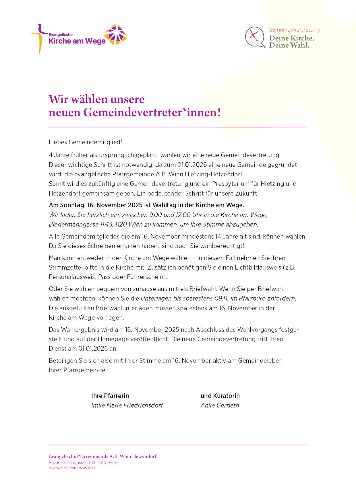 Anschreiben_KircheAmWeg_2025_WEB-1 Vorstellungsgottesdienst Pfarrerin Imke Marie Friedrichsdorf